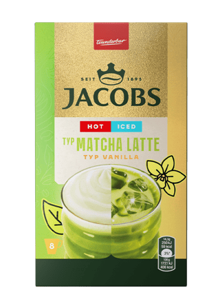 Jacobs Specialties Matcha Latte Vanilla 8x14