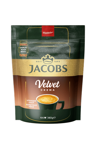 Jacobs Velvet Crema 180g PURE CZ SK Resized