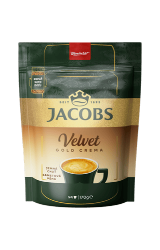 Jacobs Velvet Gold Crema 170g PURE CZ SK Resized