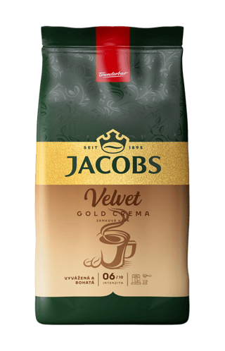 Jacobs Velvet Gold Crema 1kg BEANS CZ SK Resized